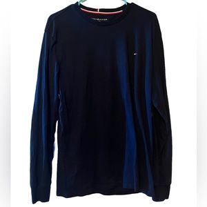 Large Tommy Hilfiger Logo Long Sleeve Tee